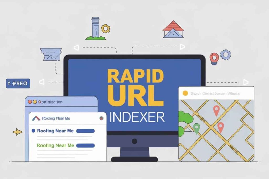 Roofing near me rank with rapid url indexer