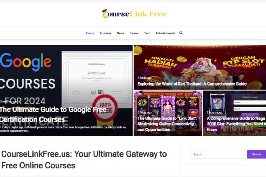 CourseLinkFree.us
