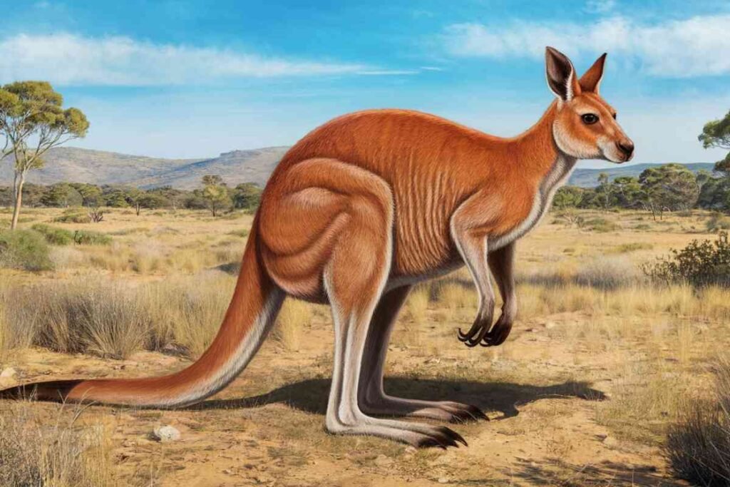 Macropus rufus