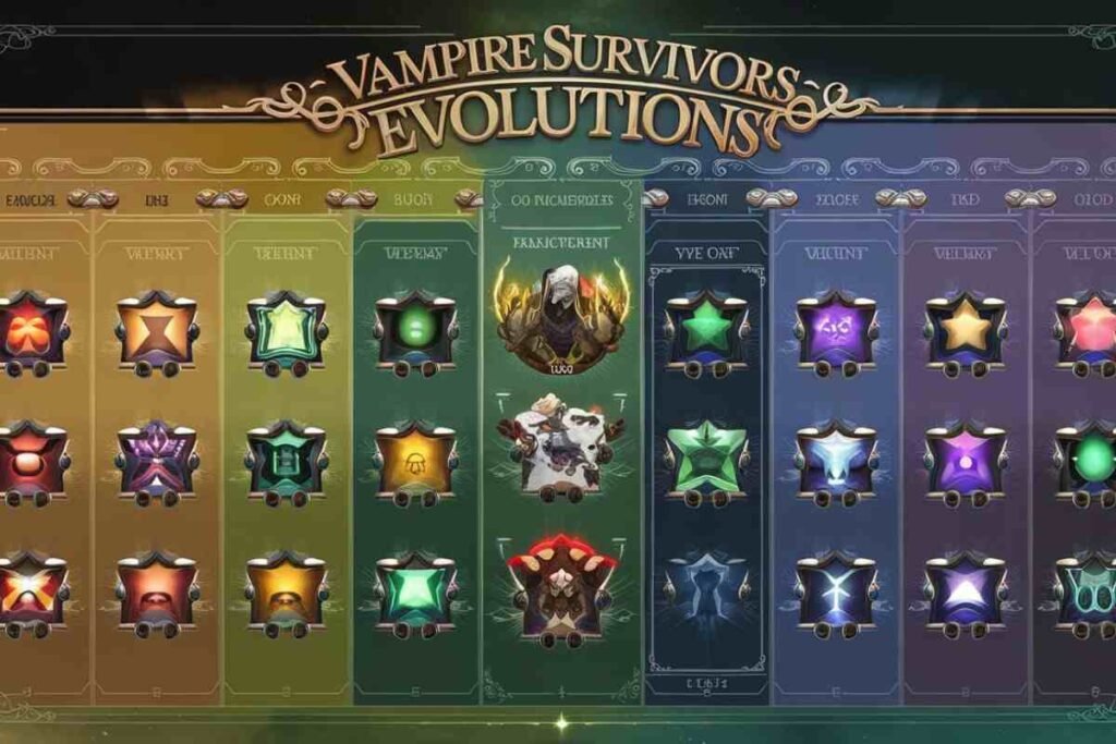 Vampire survivors evolutions